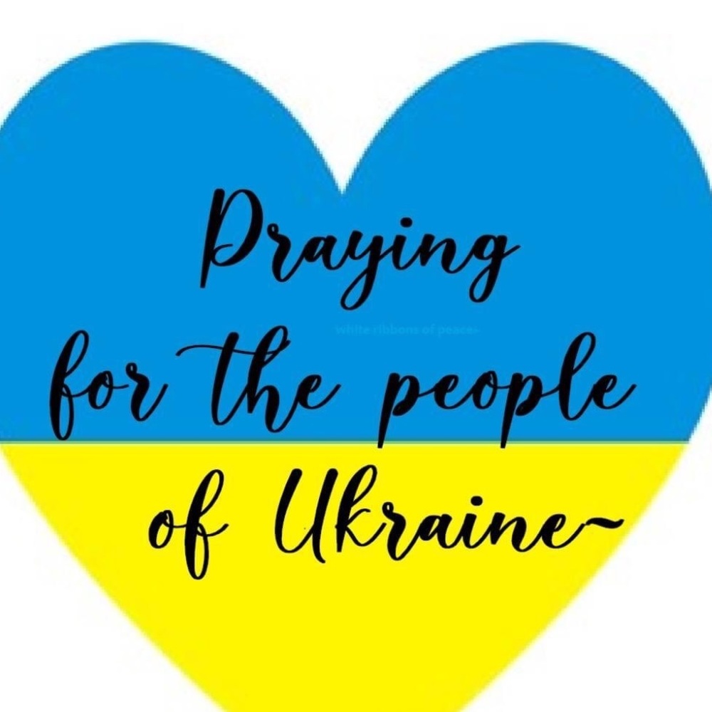 I stand with Ukraine! I support Ukraine!
